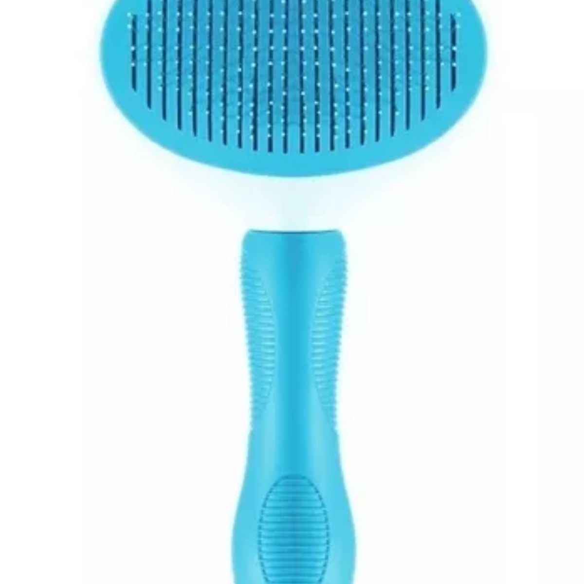 GENERICO - Cepillo Anti Estrés Para Perros y Gatos - AZUL