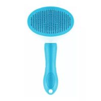 Cepillo Anti Estrés Para Perros y Gatos - AZUL