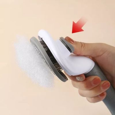 Imagen 2 del producto Cepillo Anti Estrés Para Perros y Gatos - AZUL