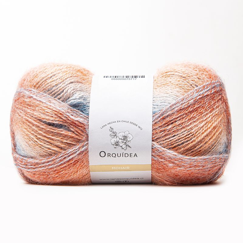 GENERICO - Lana Mohair Orquidea 100grs - Pastel