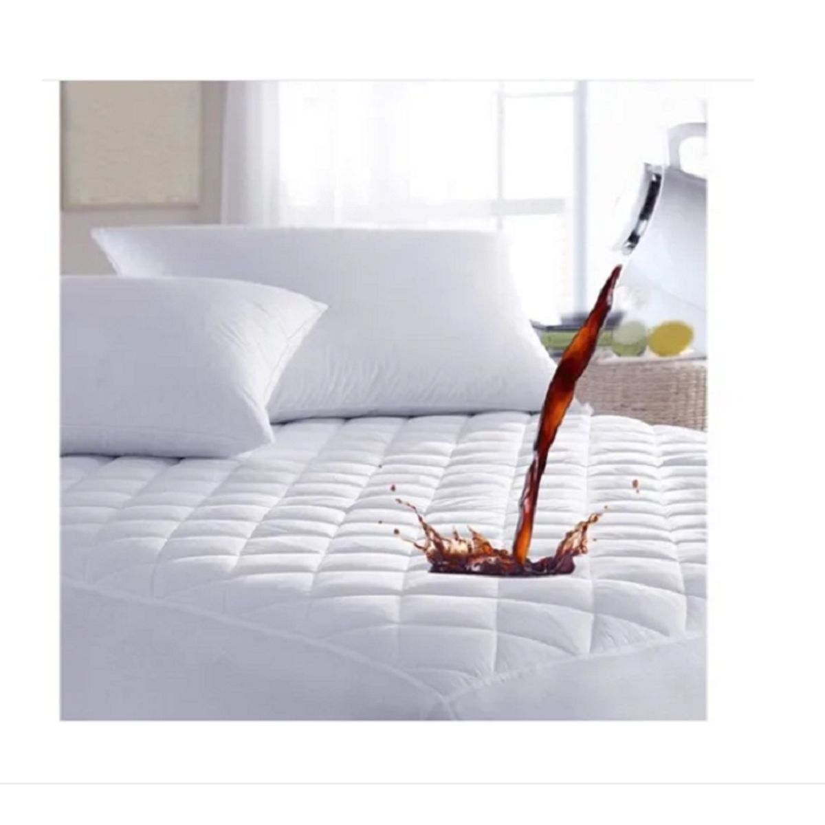 GENERICO - Cubre Colchón Impermeable King Protector Para Colchón