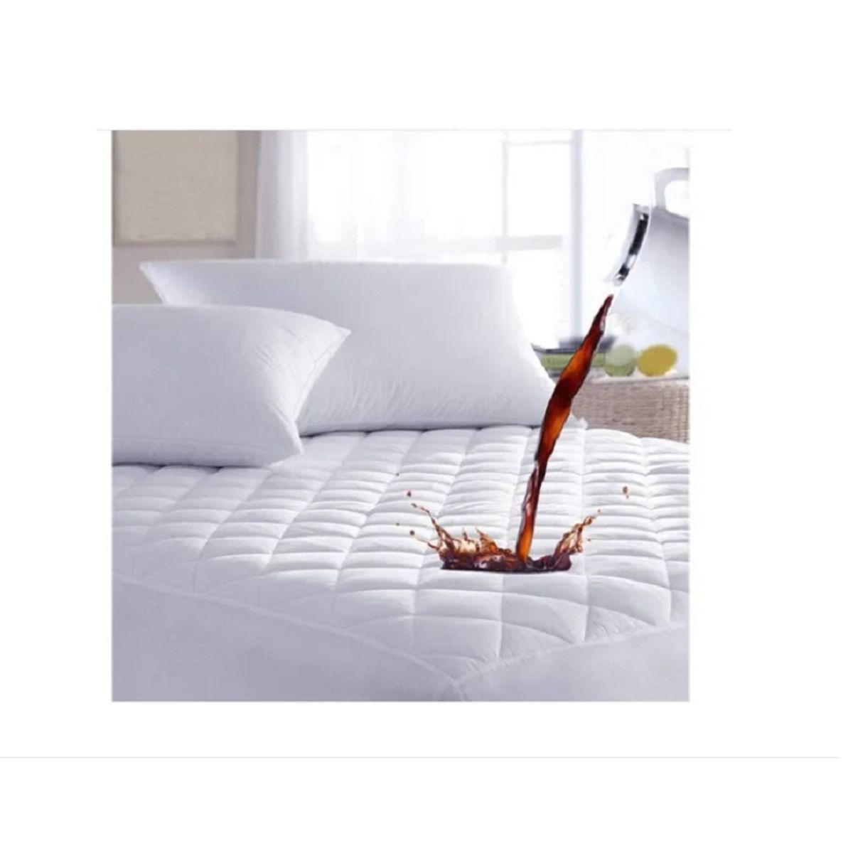 GENERICO - Cubre Colchón Impermeable King Protector Para Colchón