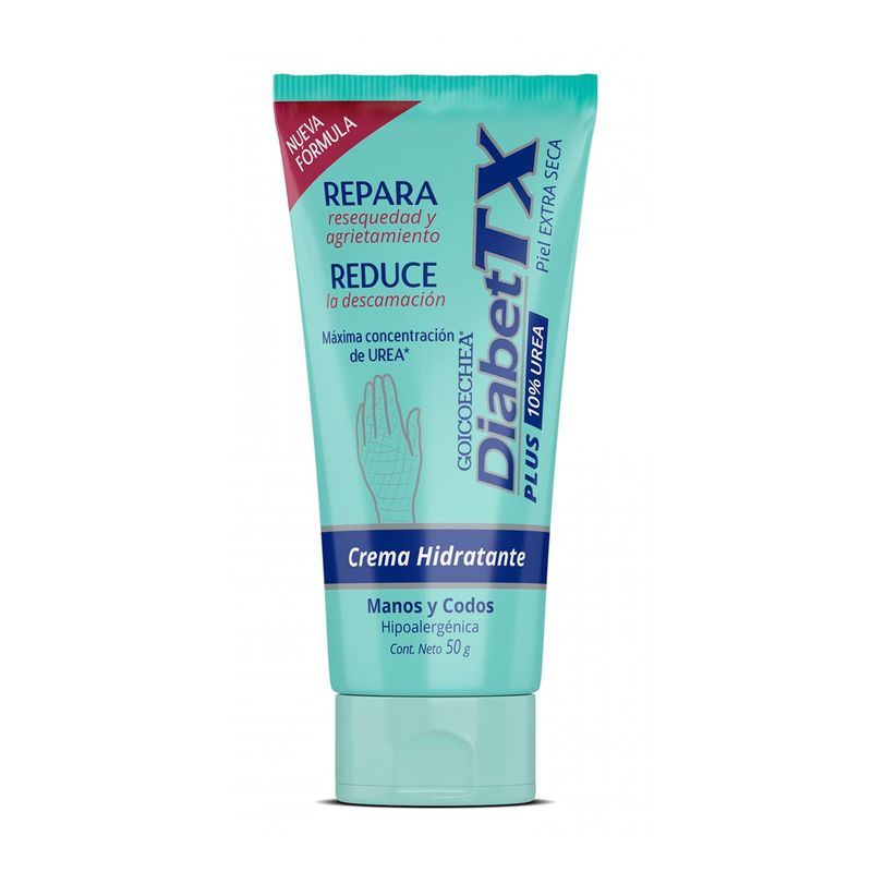 GOICOECHEA - Diabet TX Crema Manos y Codos 10 Urea 50G