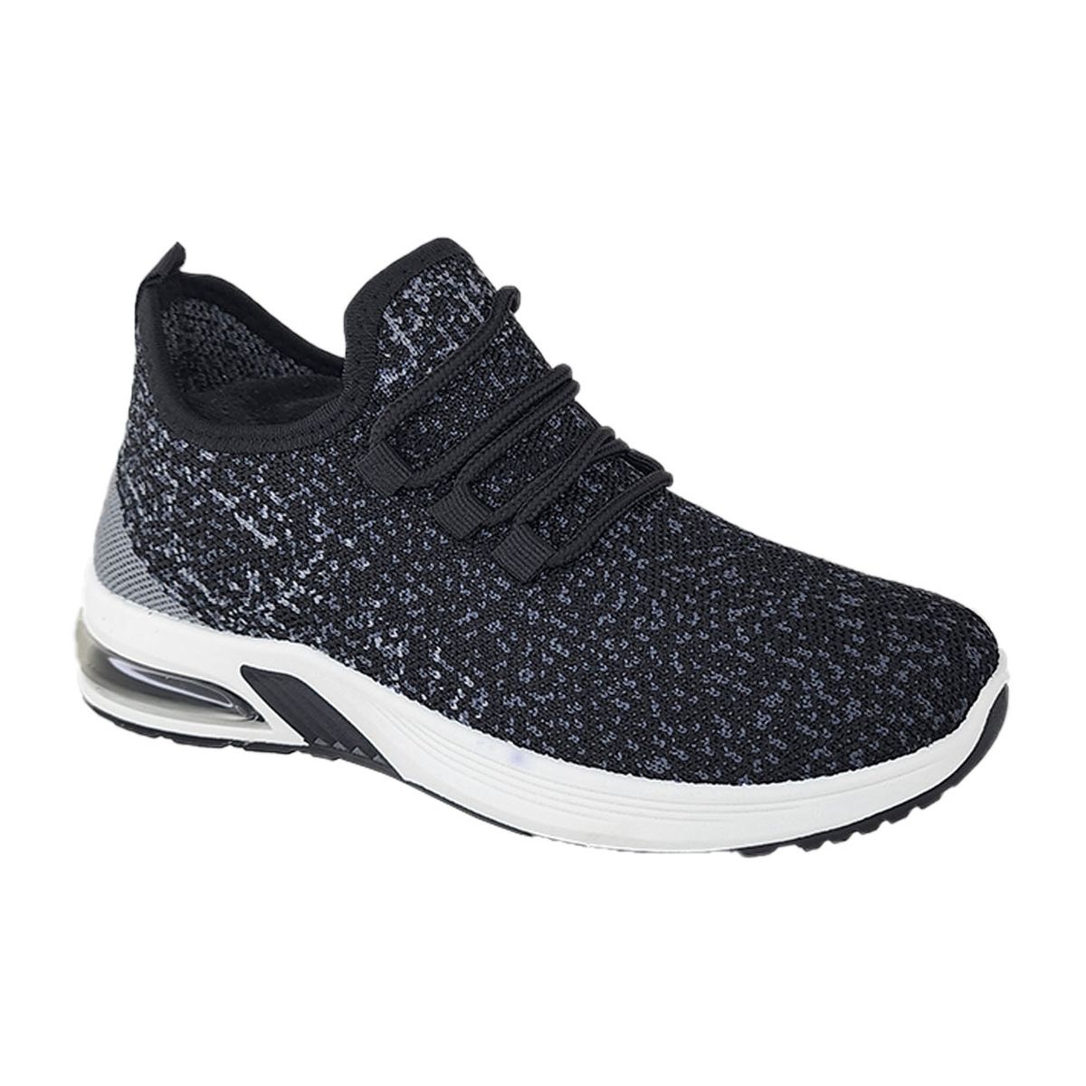 GENERICO - Zapatillas Deportivas Air Running Mujer Negro/Gris 3207