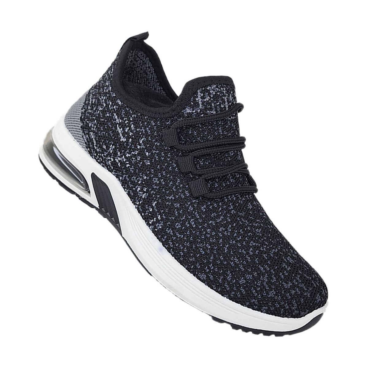 GENERICO - Zapatillas Deportivas Air Running Mujer Negro/Gris 3207
