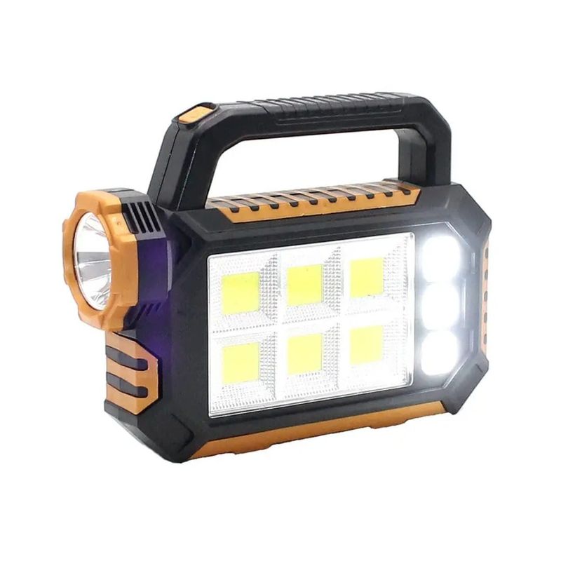 GENERICO - Linterna Solar Led Carga Usb Camping Premium