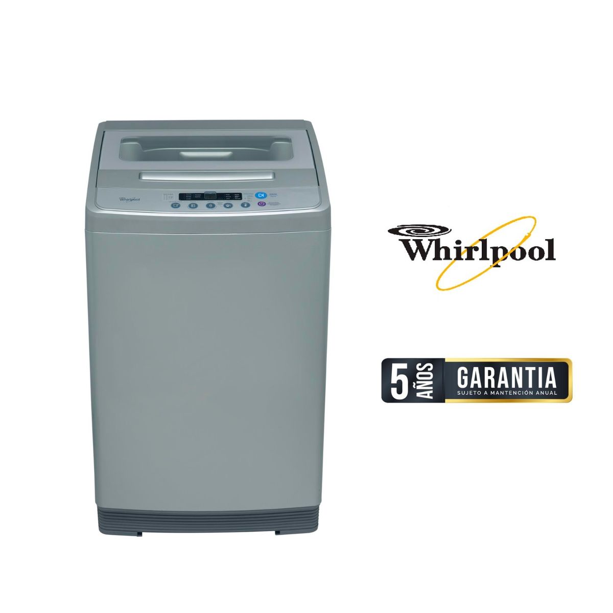 WHIRLPOOL - Lavadora WHIRLPOOL 12kg  Plata WWI12AS9LS