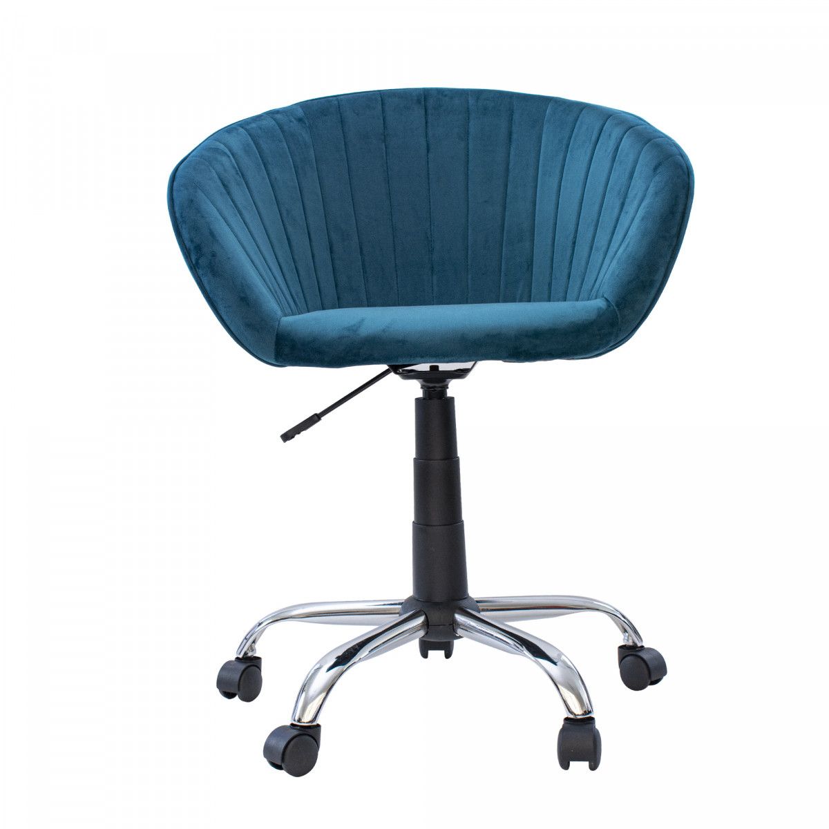 GENERICO - SILLA DE ESCRITORIO AREMARK TERCIOPELO PETROLEO BIGHOUSE