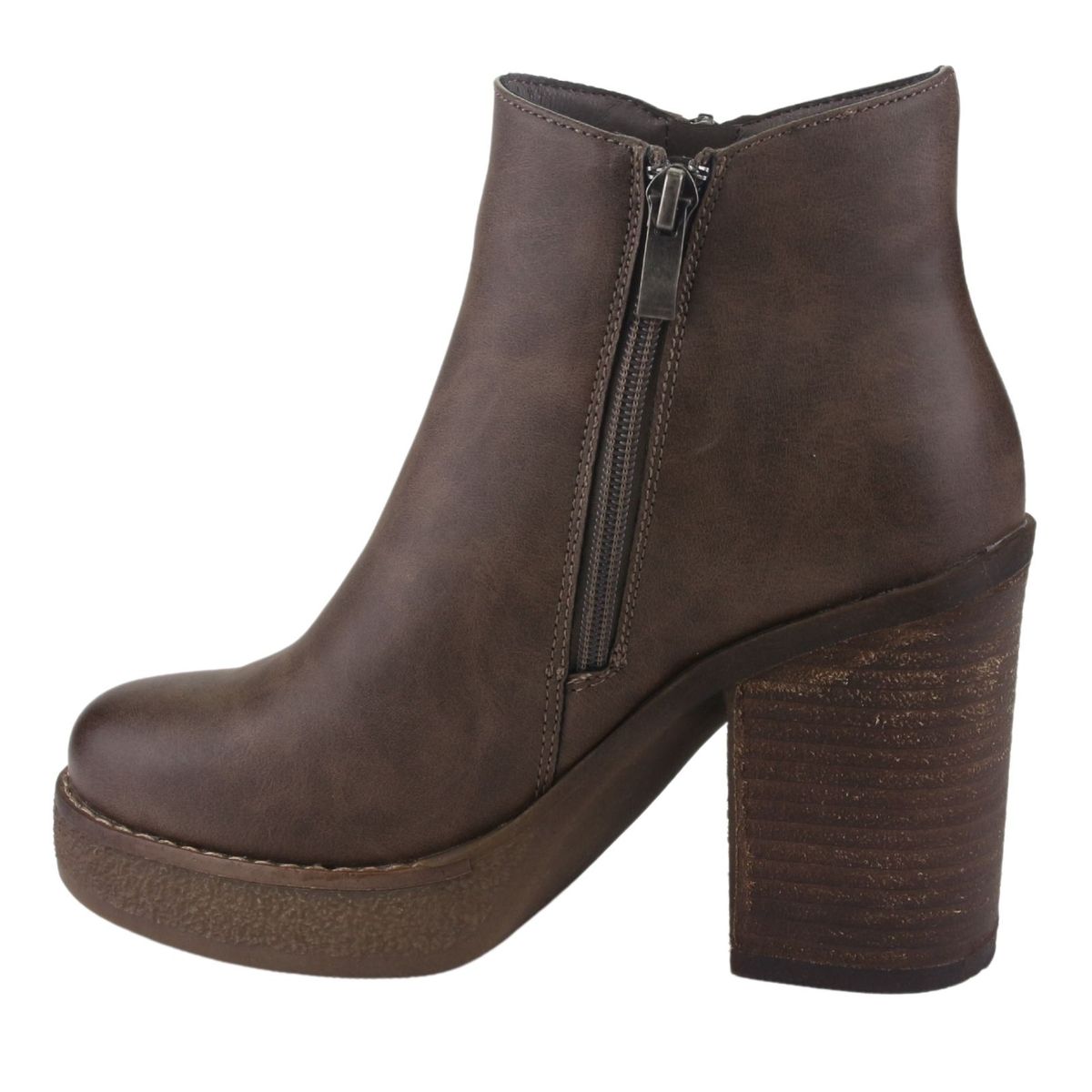 CHALADA - Botin Mujer Taupe Casual Chalada Ella-12