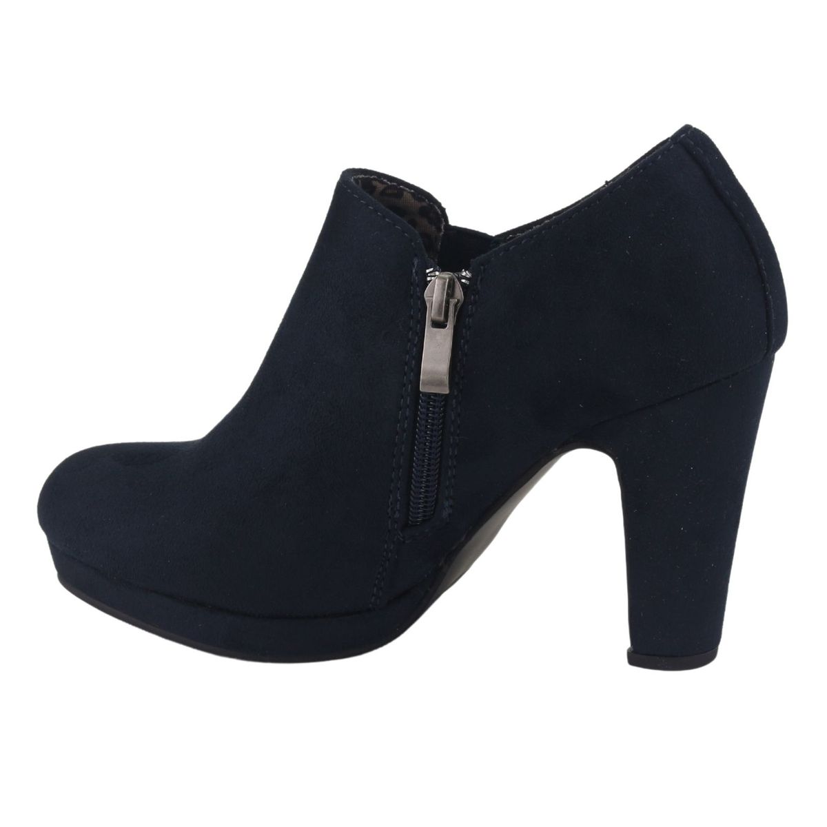 CHALADA - Botin Mujer Azul Marino Casual Chalada Plataform-8