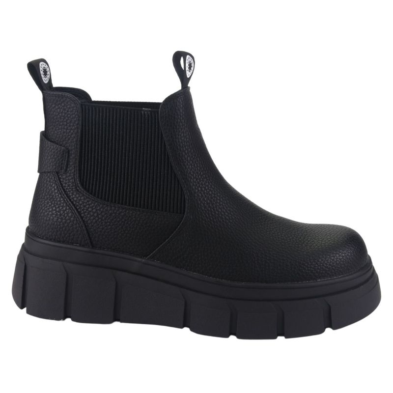 CHALADA - Botin Mujer Negro Casual Chalada Micca-1