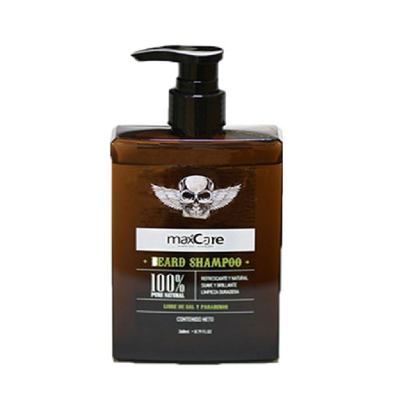 GENERICO - Shampoo para barba y cabello Maxcare 260ml