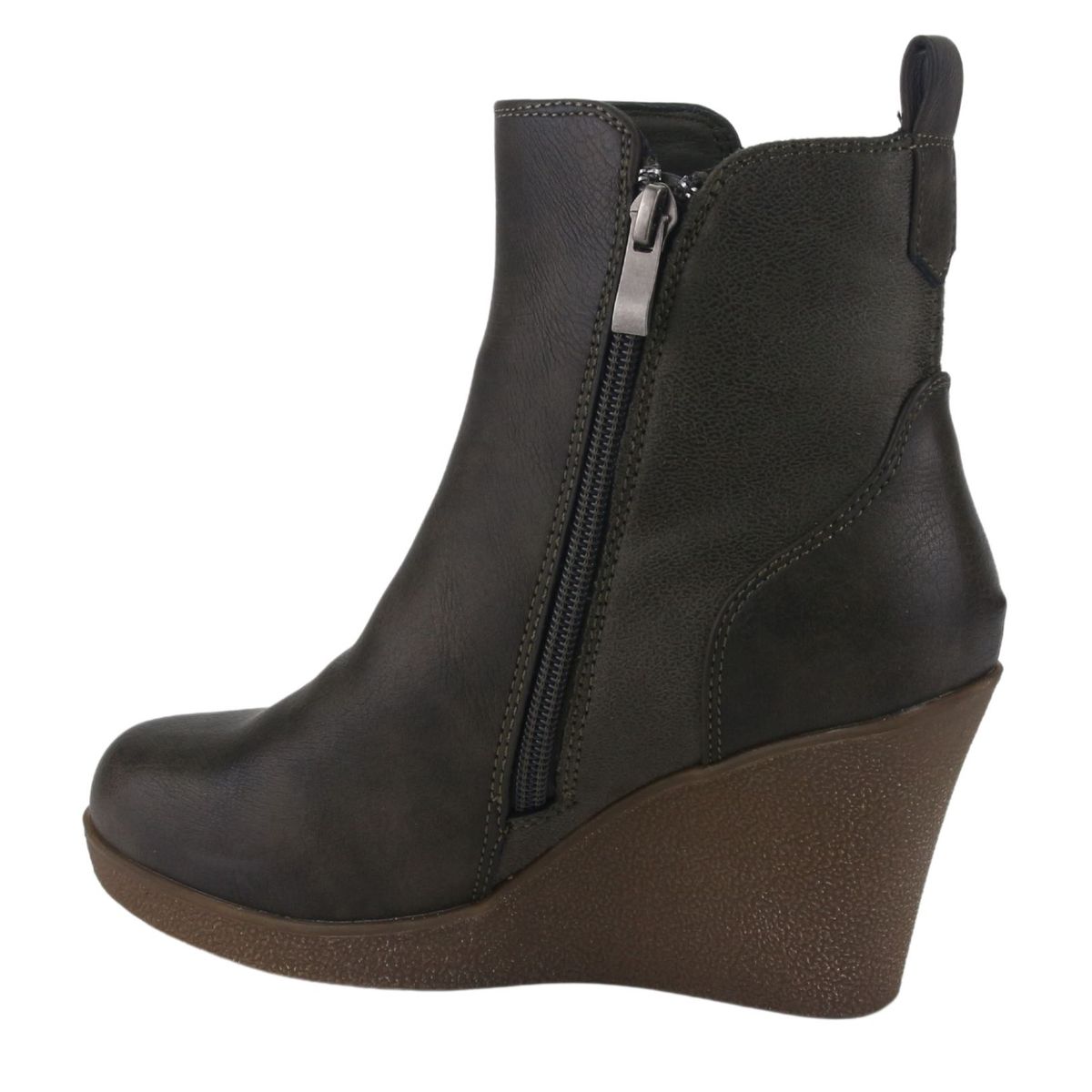 CHALADA - Botin Mujer Oliva Casual Chalada Wedge-41
