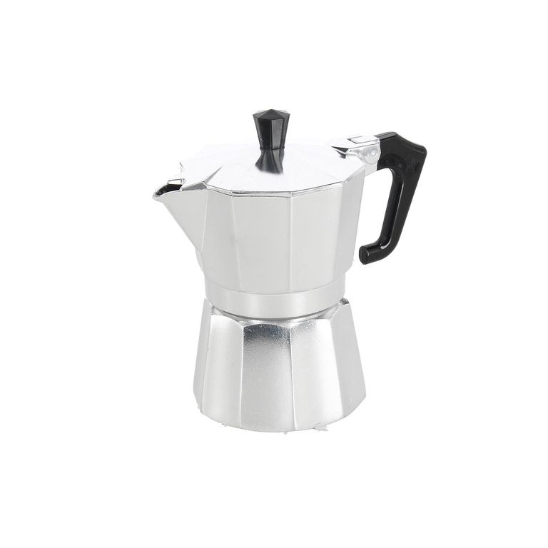 Cafetera Italexpress 3 Tazas Plateada