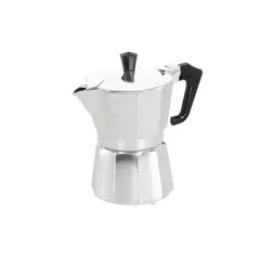 PEZZETTI - Cafetera Italexpress 3 Tazas Plateada