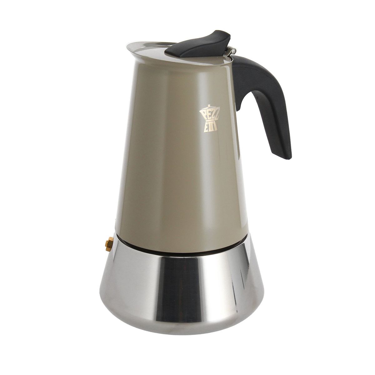 PEZZETTI - Cafetera Steel Express  6 Tazas Gris
