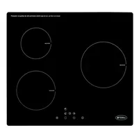 Encimera Induktion Eléctrica 3 platos