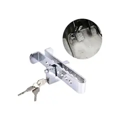 GENERICO - Traba Pedal - Candado - Llaves Seguridad Auto Robo