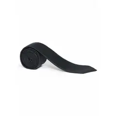 PERRY ELLIS - Corbata Lisa Negra Resist Spill Negro