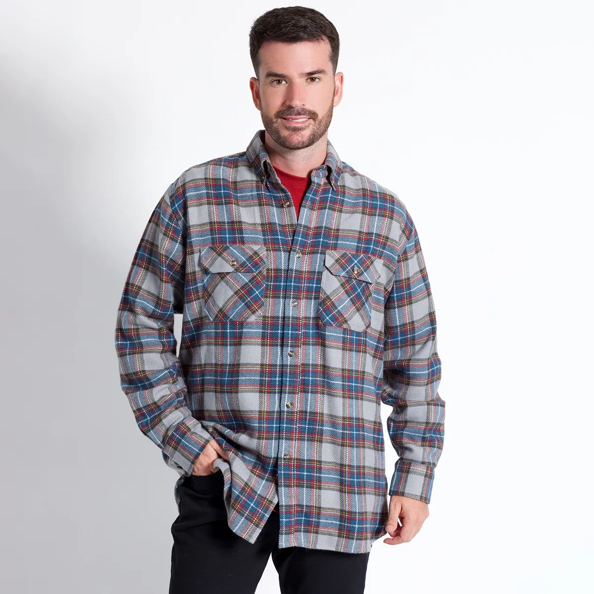 KOTTING - Camisa Leñadora Manga Larga KOTTING