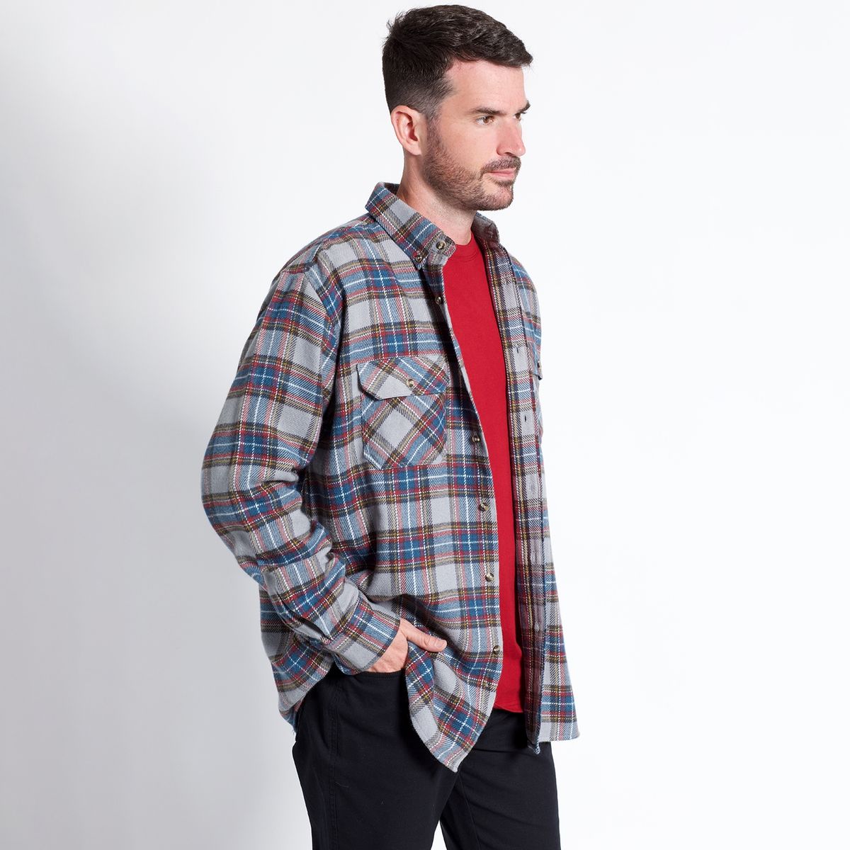 KOTTING - Camisa Leñadora Manga Larga KOTTING