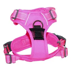 MASCAN - Arnés Deportivo De Control L Fucsia Perro
