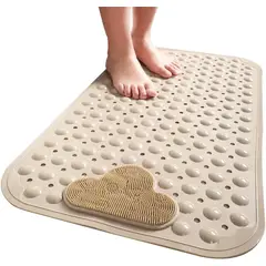 WAKESHOME - Alfombra De Ducha Piso Baño Antideslizante