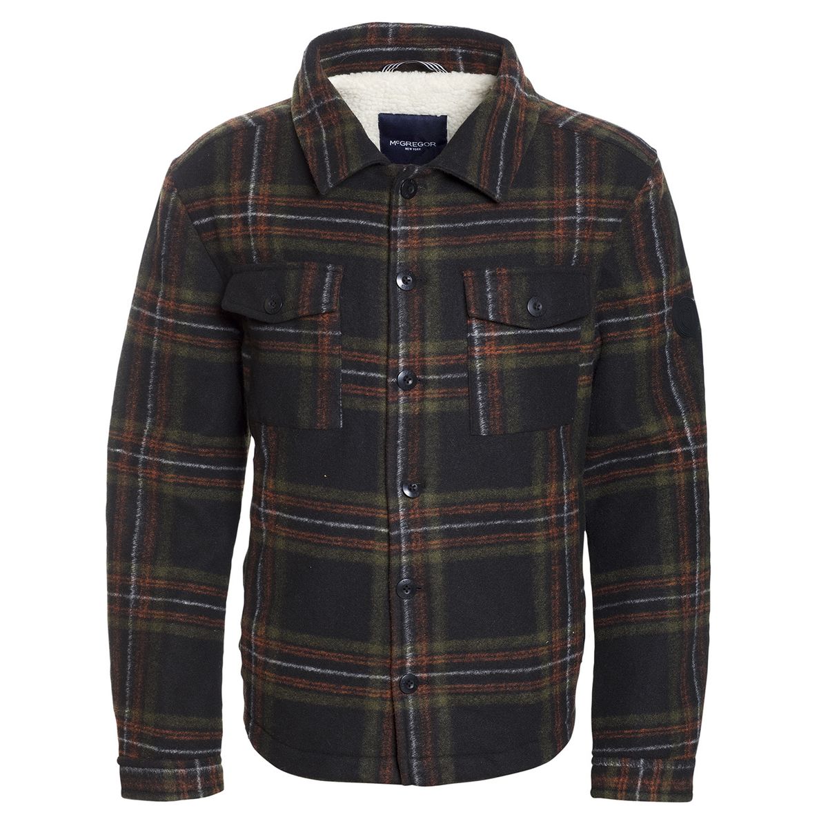 MCGREGOR - CASACA MANGA LARGA LEÑADORA CON SHERPA MCGREGOR