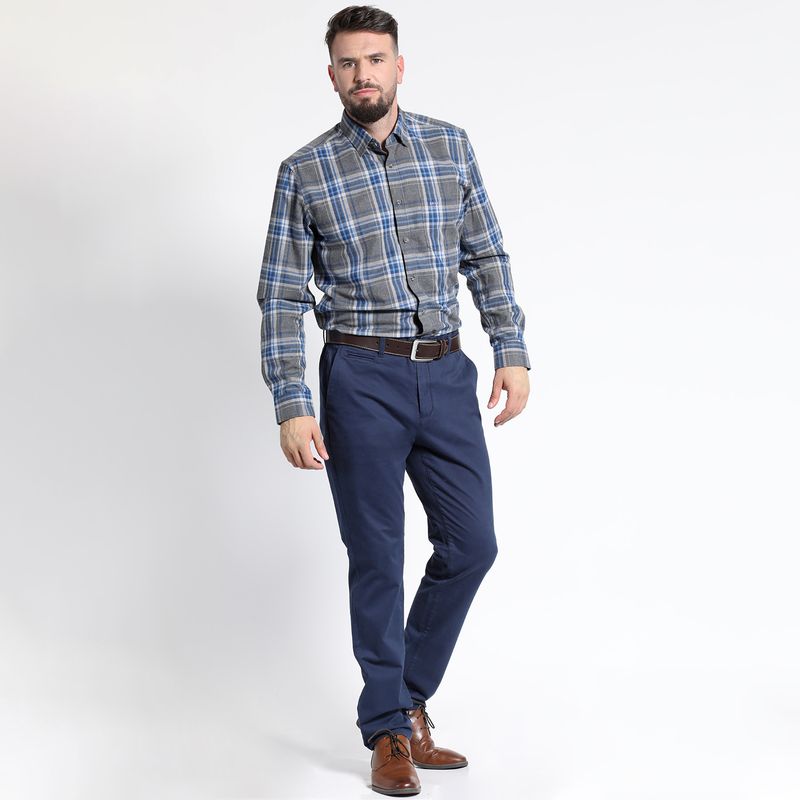 MCGREGOR - CAMISA MANGA LARGA VILLELA ESCOCESA YD REGULAR FIT MCGREGOR