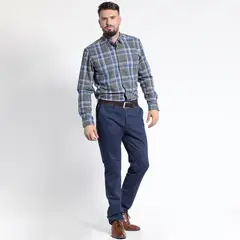 MCGREGOR - CAMISA MANGA LARGA VILLELA ESCOCESA YD REGULAR FIT