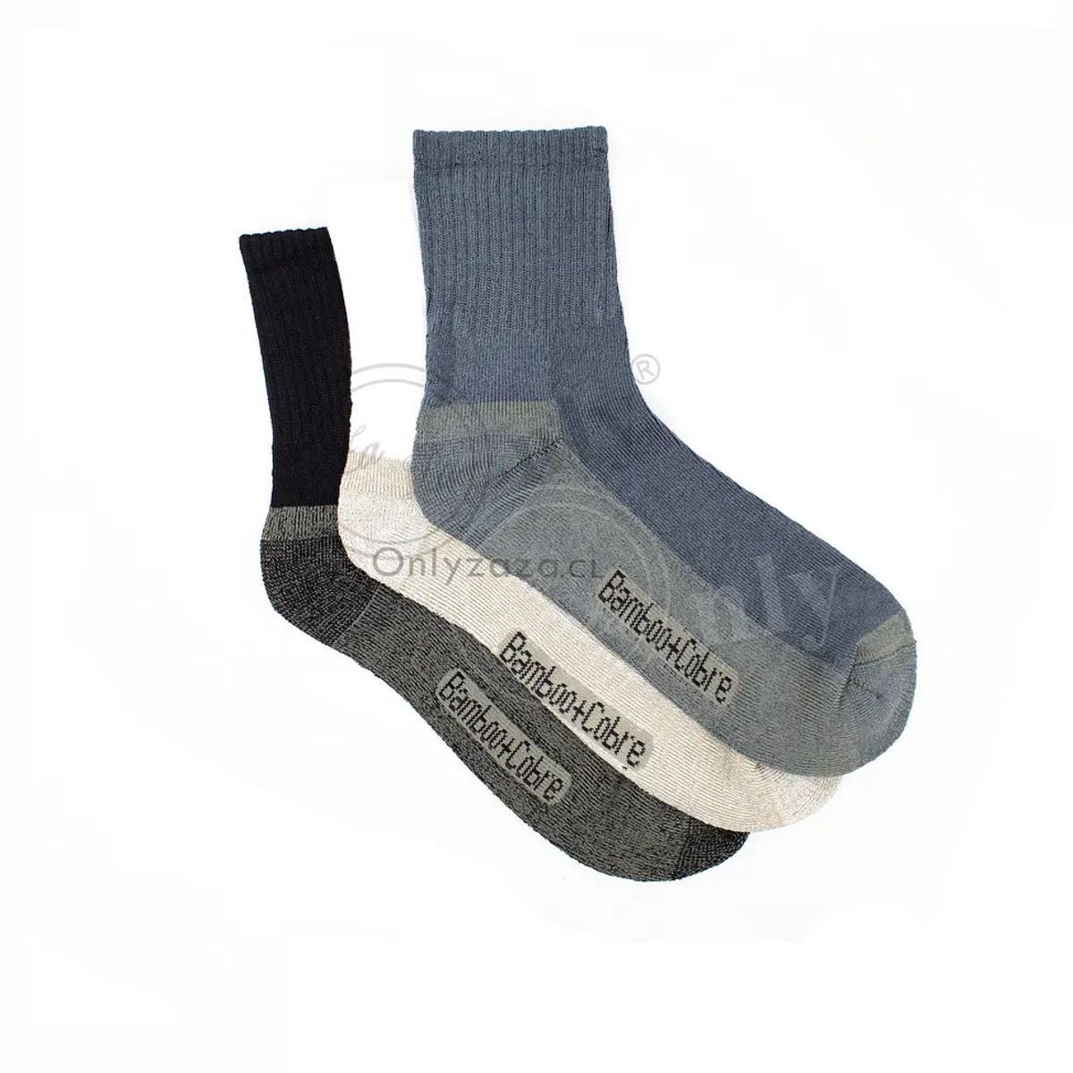 GARSIL - Calcetines Deportivo Con  Bambú  Cobre - Largo Americano Docena