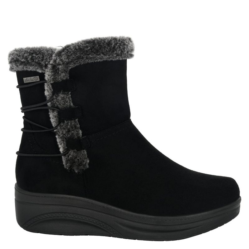 ALQUIMIA - Bota Mujer Negro Copihue Alquimia