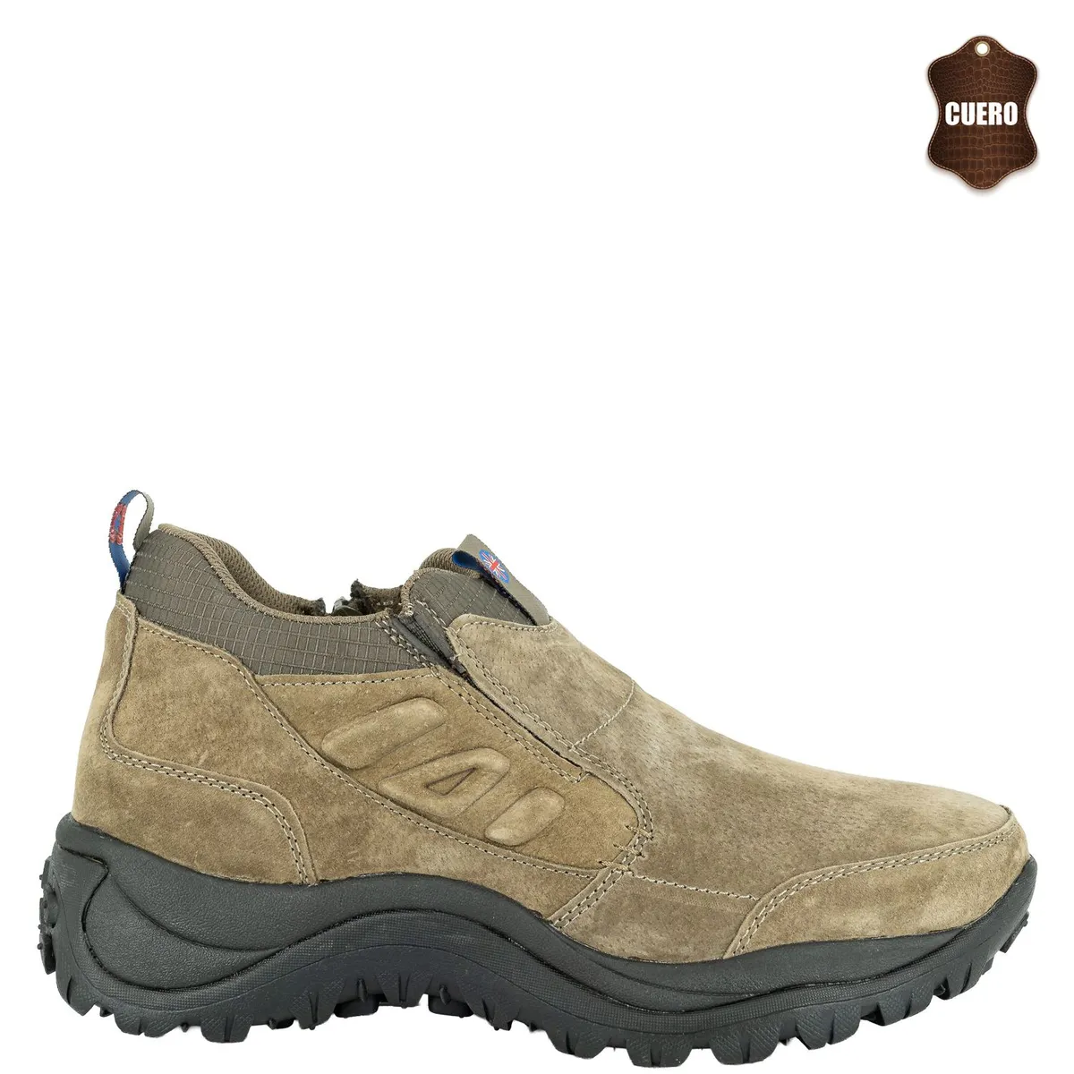 LONDON ADIXT - Botin de Cuero Hombre Khaki Cota London Adixt