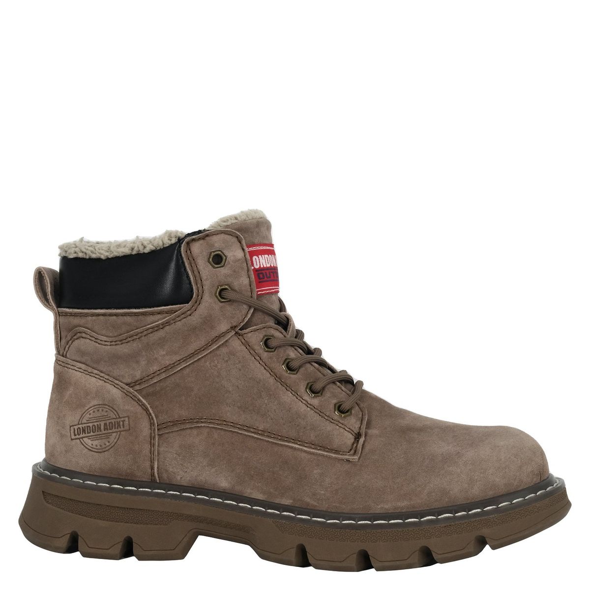 LONDON ADIXT - Botin de Cuero Hombre Café Alonso London Adixt
