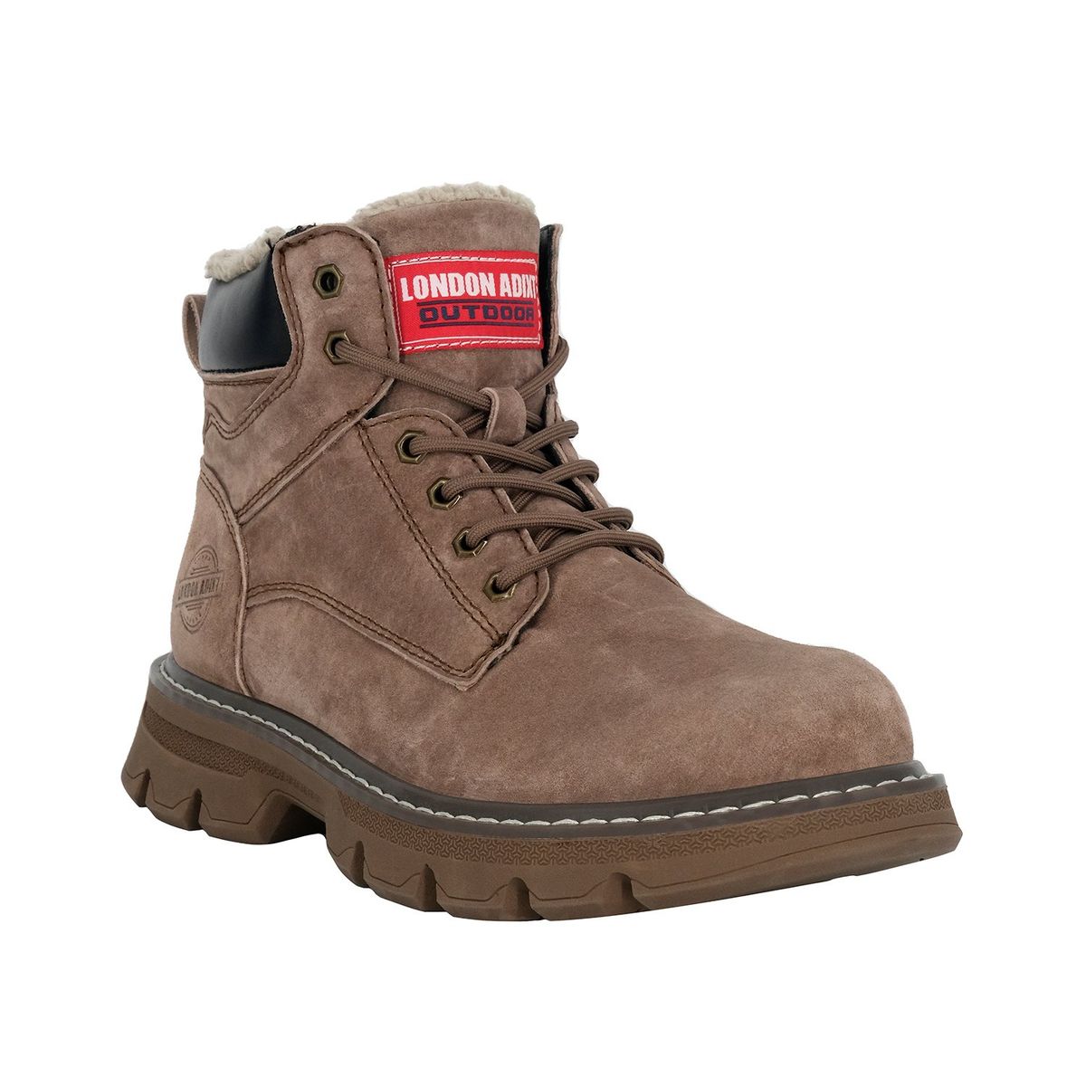 LONDON ADIXT - Botin de Cuero Hombre Café Alonso London Adixt