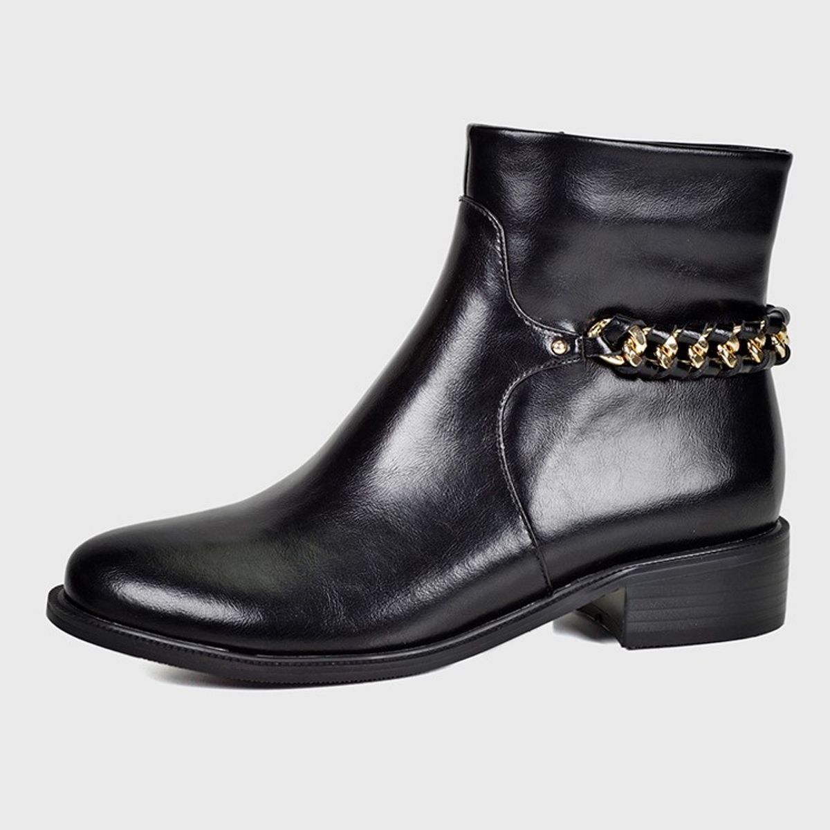 DEGAS - Botín Cuero Nantes Negro DEGAS