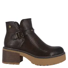 ALQUIMIA - Botin Mujer Café Robles