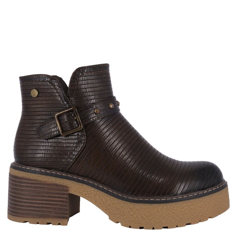 ALQUIMIA - Botin Mujer Café Robles Alquimia.