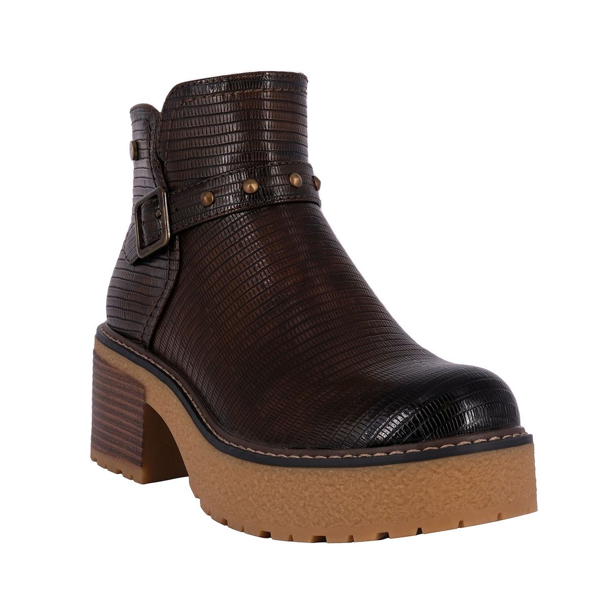 ALQUIMIA - Botin Mujer Café Robles Alquimia