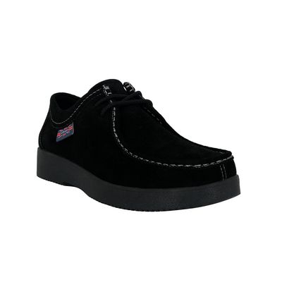Imagen 2 del producto Mocasin de Cuero Unisex Negro Soira