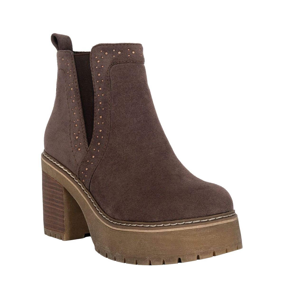 ALQUIMIA - Botin Mujer Taupe Sierra Alquimia