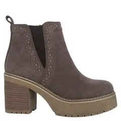 ALQUIMIA - Botin Mujer Taupe Sierra