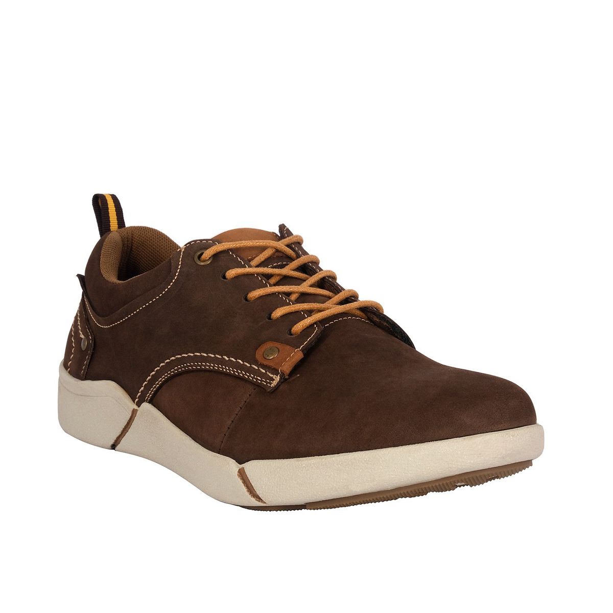 LONDON ADIXT - Zapatilla de Cuero Hombre Café Visol London Adixt
