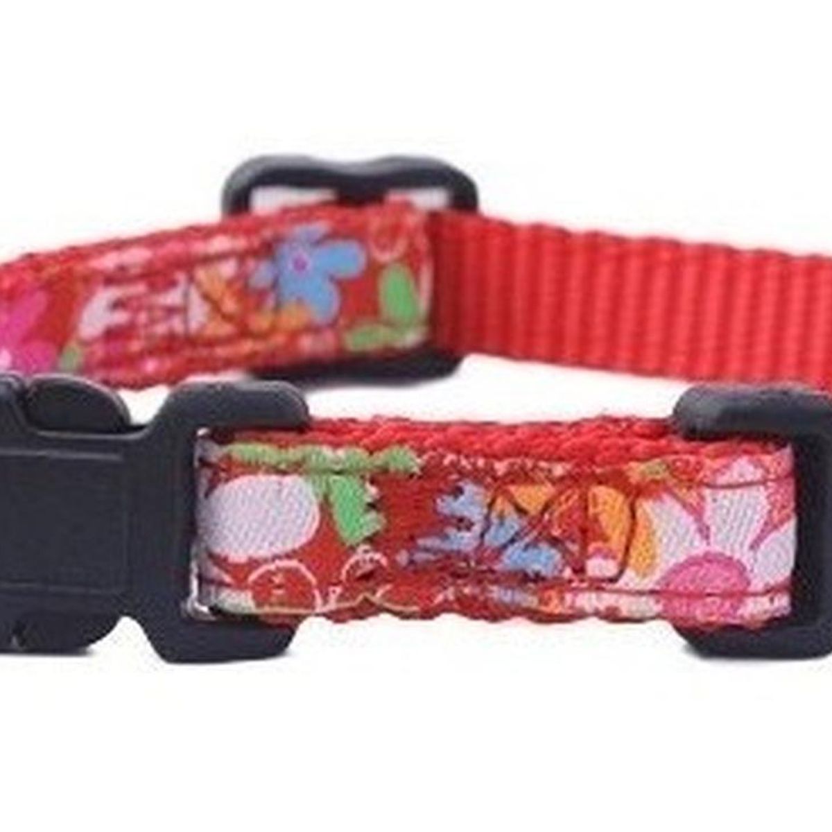 MASCAN - Collar Doble Seguridad Rojo Para Gato Mascan