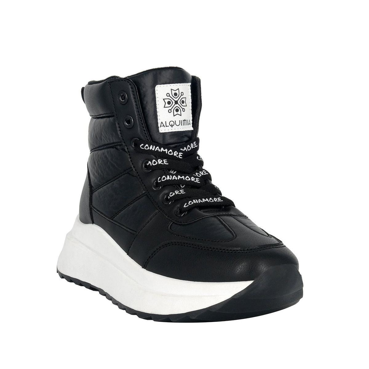 ALQUIMIA - Botin Mujer Negro Artemia Alquimia