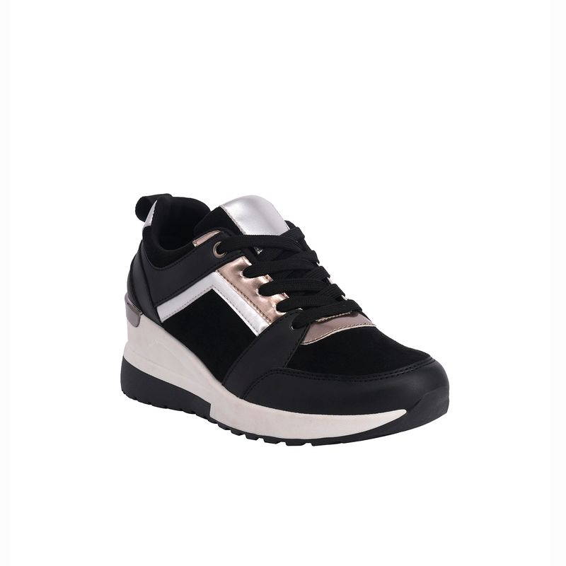 ALQUIMIA - Zapatilla Mujer Negro Hasmal Alquimia
