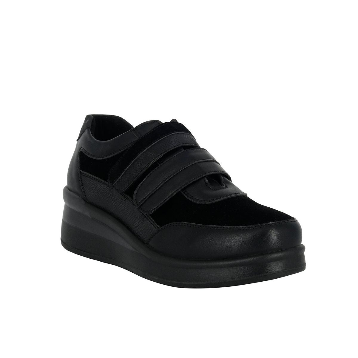 ALQUIMIA - Zapatilla Mujer Negro Bellet Alquimia