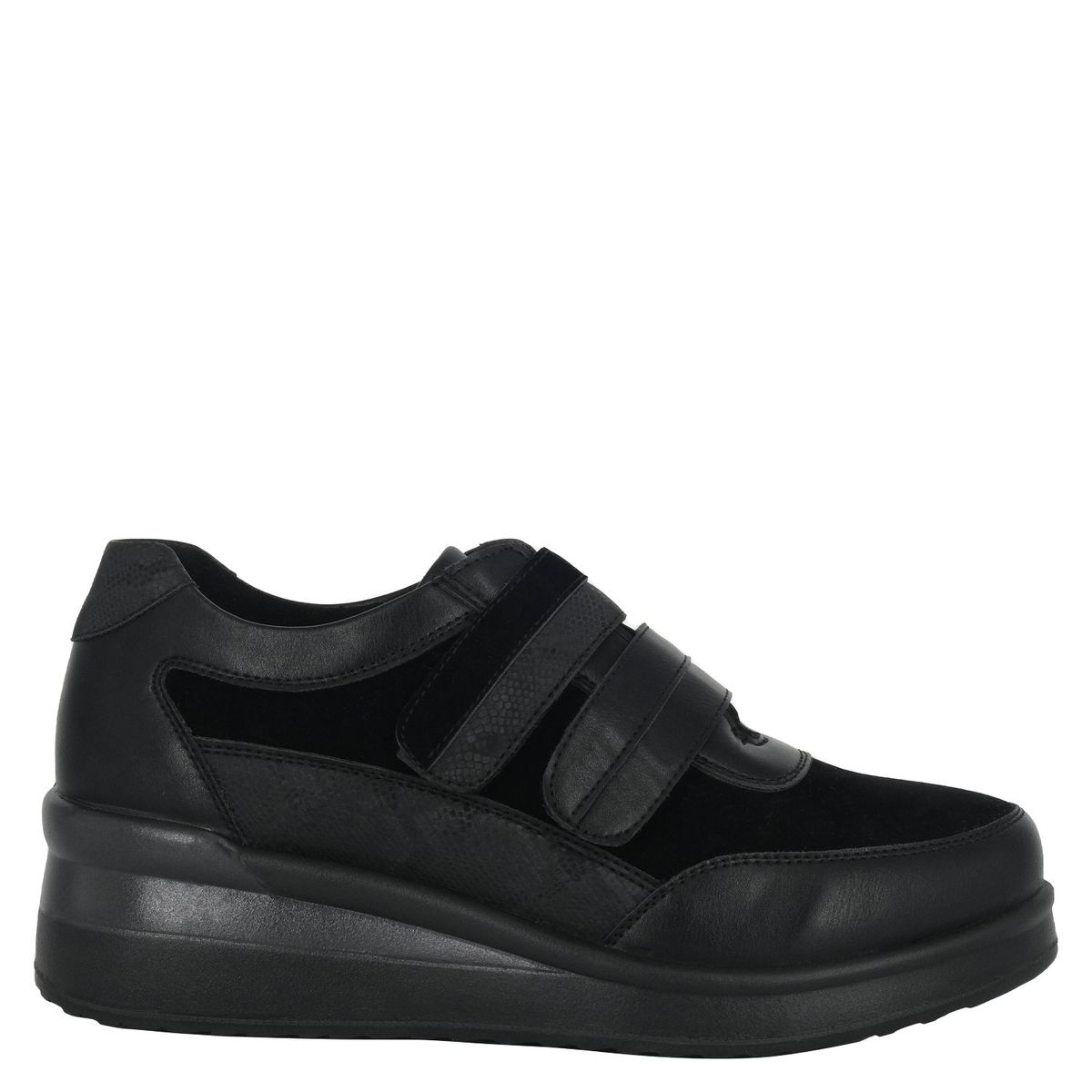 ALQUIMIA - Zapatilla Mujer Negro Bellet Alquimia