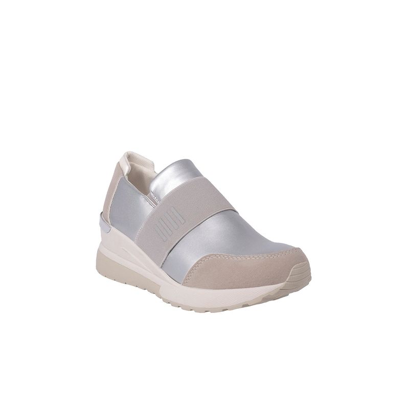 ALQUIMIA - Zapatilla Mujer Plateado Shamsiel Alquimia