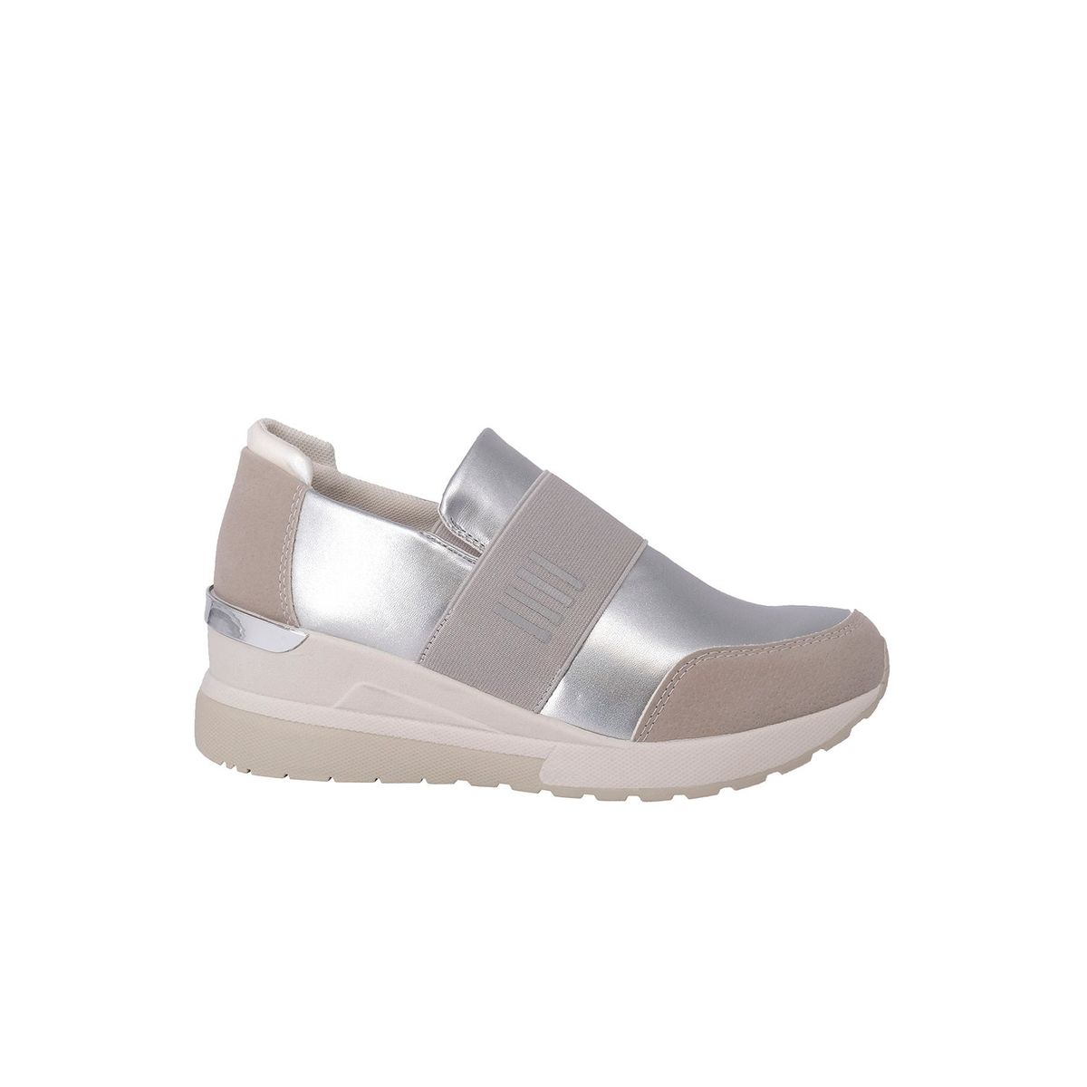 ALQUIMIA - Zapatilla Mujer Plateado Shamsiel Alquimia